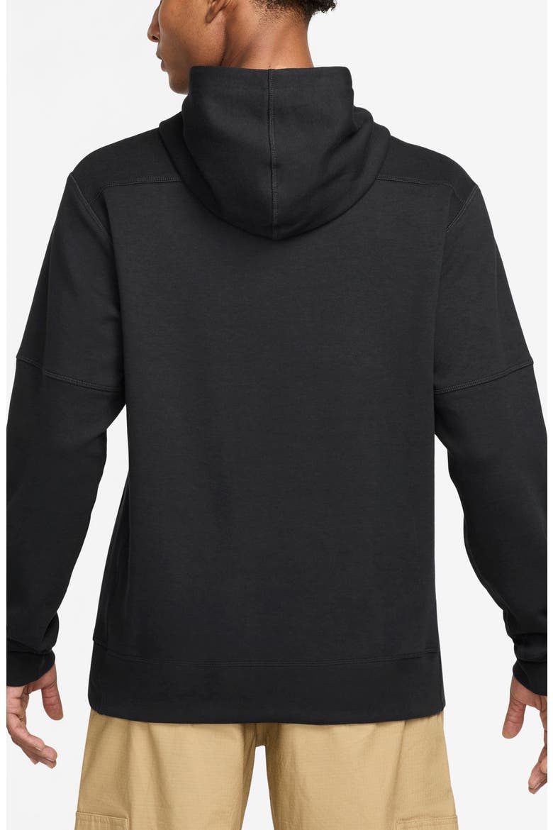 Club Varsity Hoodie, Alternate, color, BLACK/ WHITE