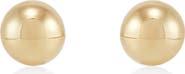 Frankie & Zoe 4mm Half Ball Stud Earrings