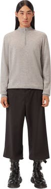 GOBI Mongolian Cashmere Essential Half-Zip Cashmere Sweater