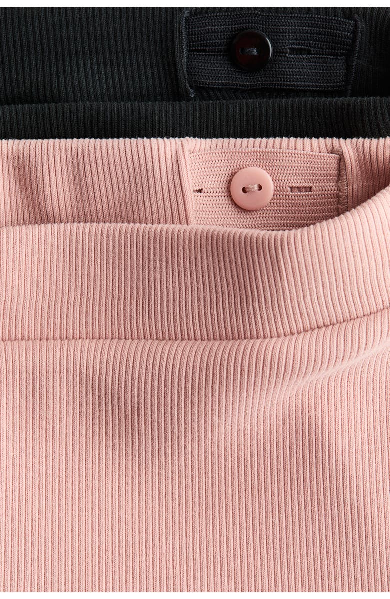 H&M 2-pack Ribbed Cycling Shorts, Alternate, color, 