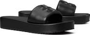 Tory Burch Double T Sport Platform Slide Sandal