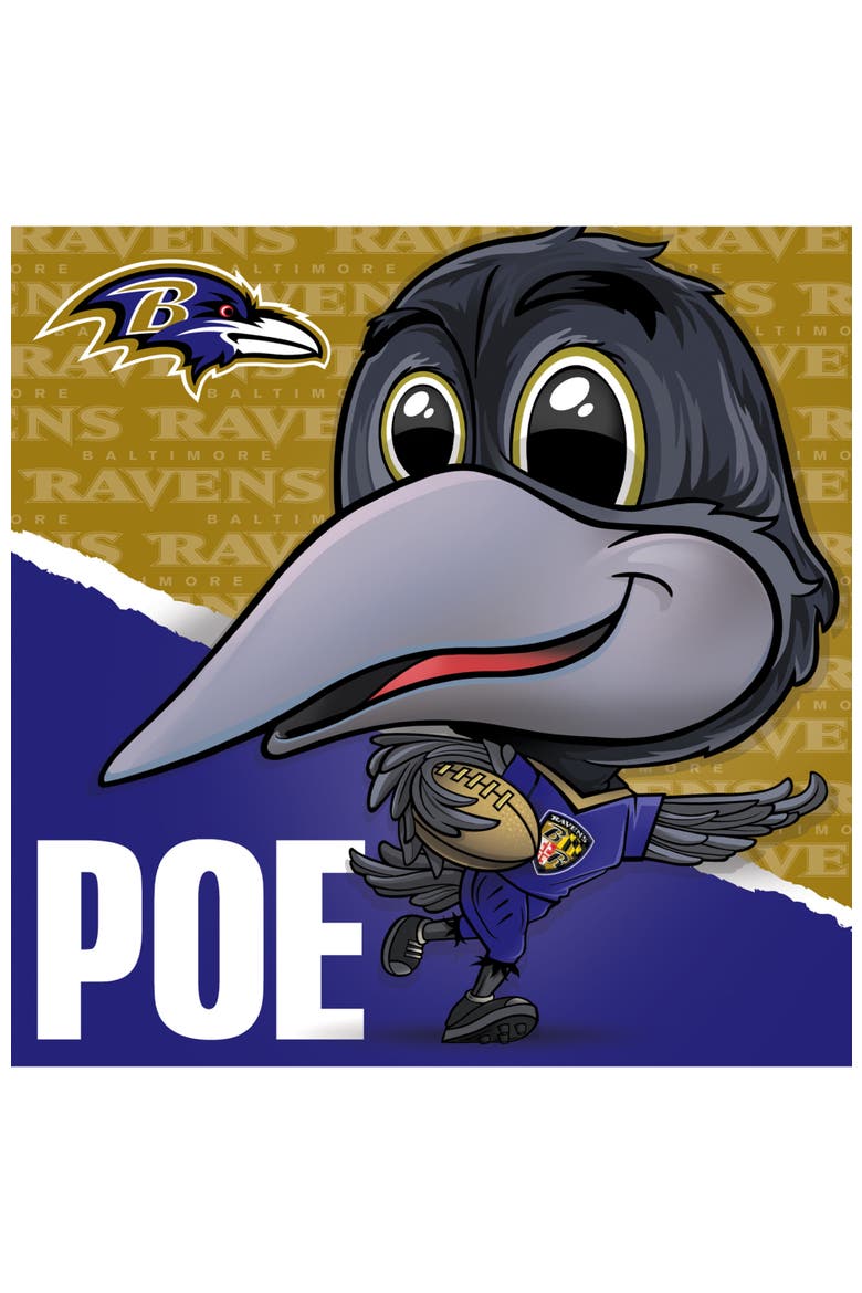 Baltimore Ravens Mascot 100 Piece Puzzle, Alternate, color, Multicolor