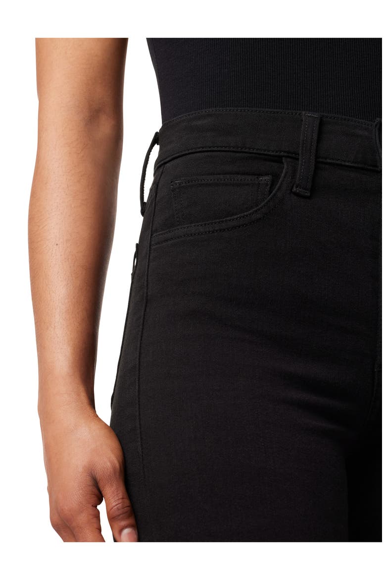 The Twiggy High Waist Skinny Jeans, Alternate, color, BLACK