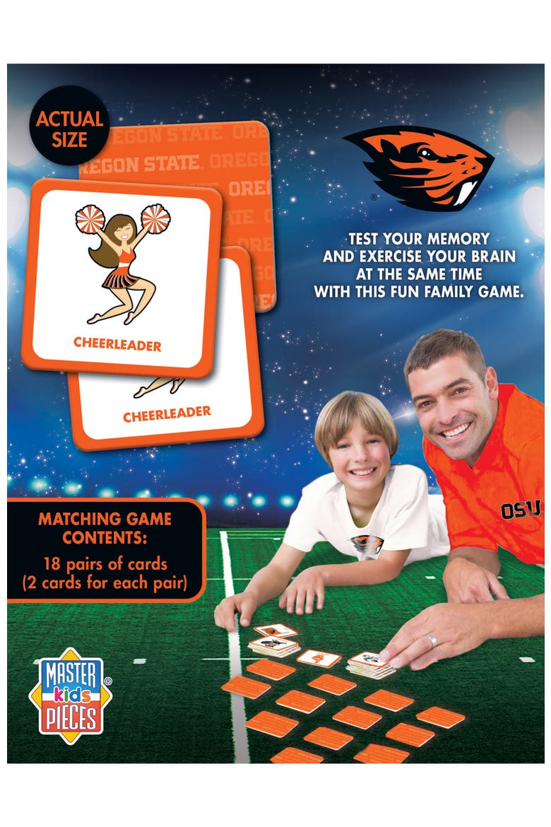 Oregon State Beavers Matching Game, Alternate, color, Multicolor