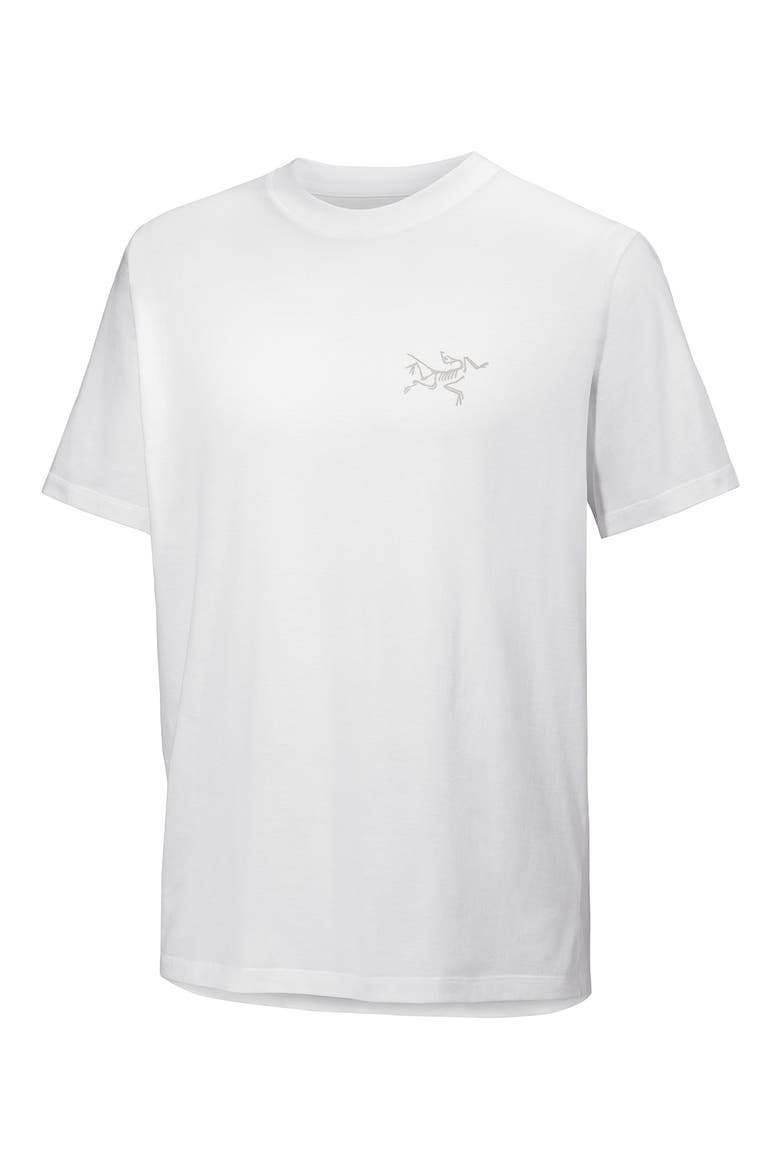 Kragg Logo Cotton Graphic T-Shirt, Alternate, color, WHITE LIGHT