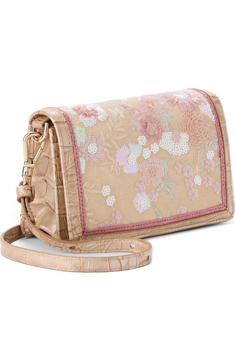 Brahmin Minuette Convertible Leather Crossbody Bag, Alternate, color, Beige Multi Whimsy