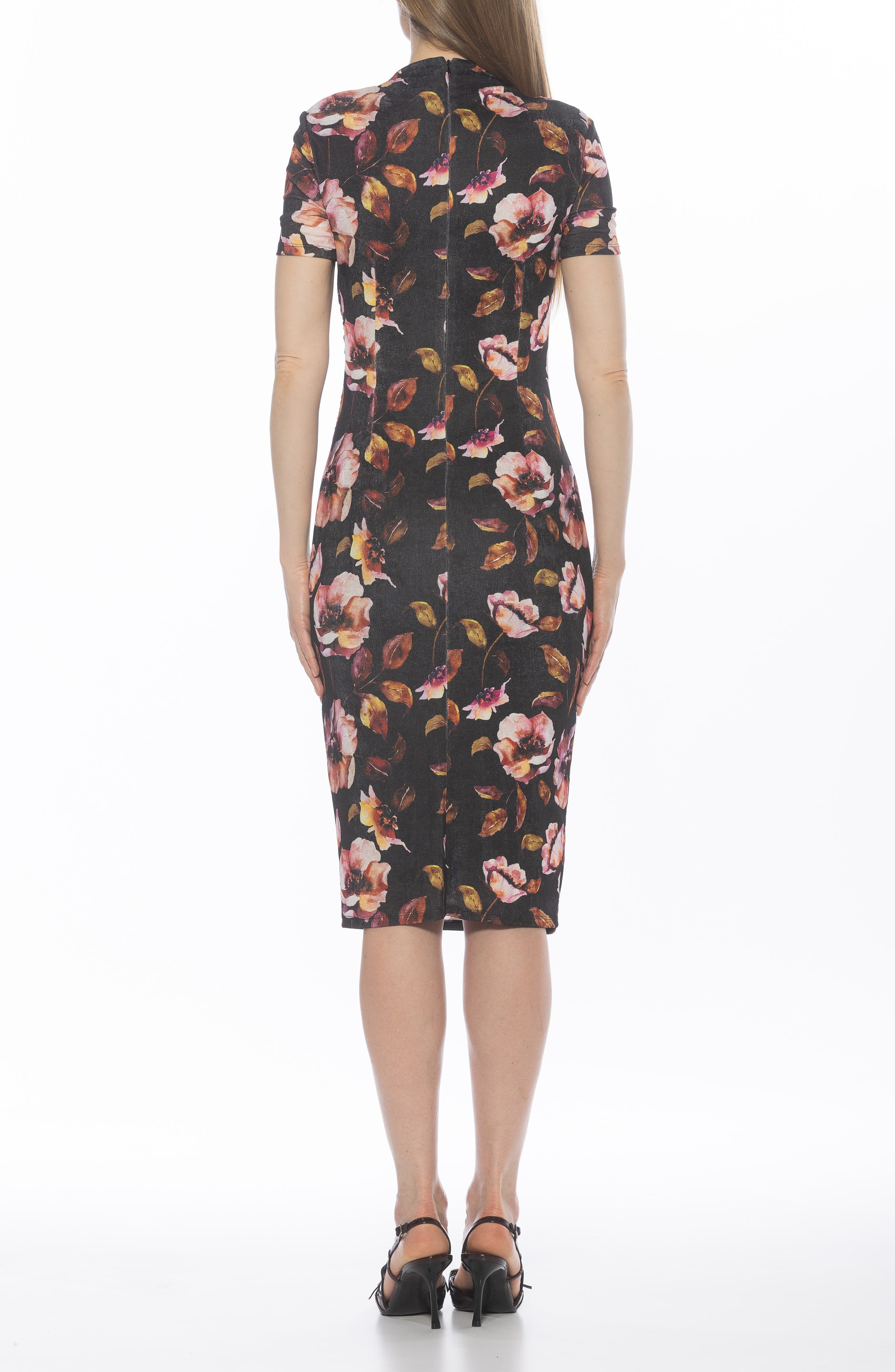 Santal Draped Sheath Dress - image 4
