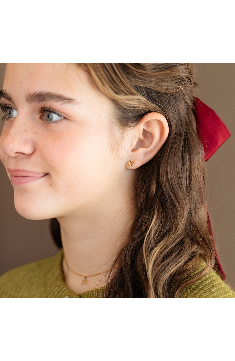 Pip Pop Star Of David Pendant Necklace, Alternate, color, Gold