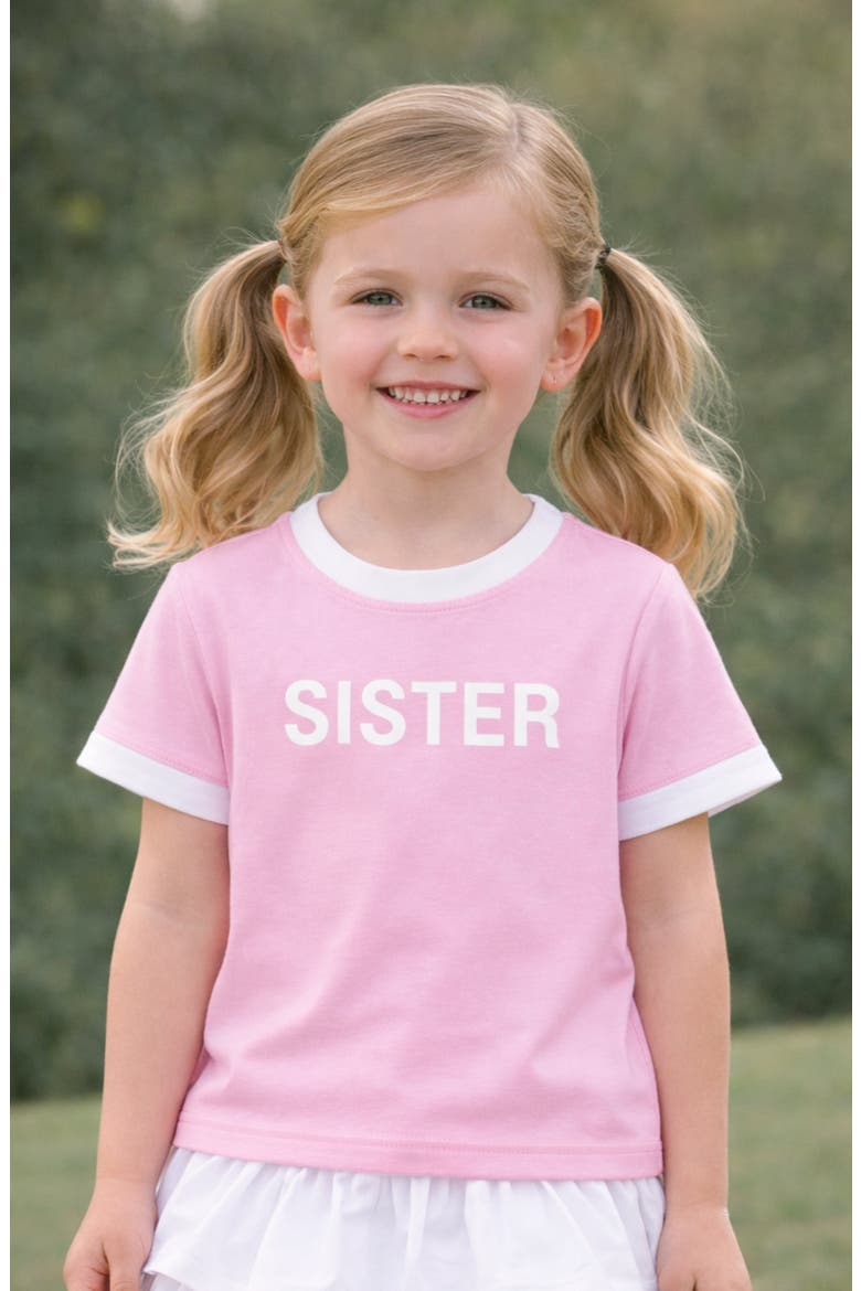 Sister T-Shirt, Alternate, color, Pink