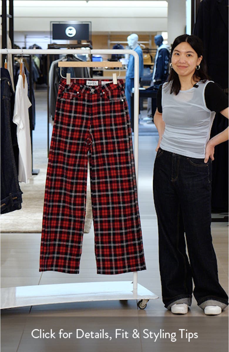 High Waist Wide Leg Jeans, sales video thumbnail