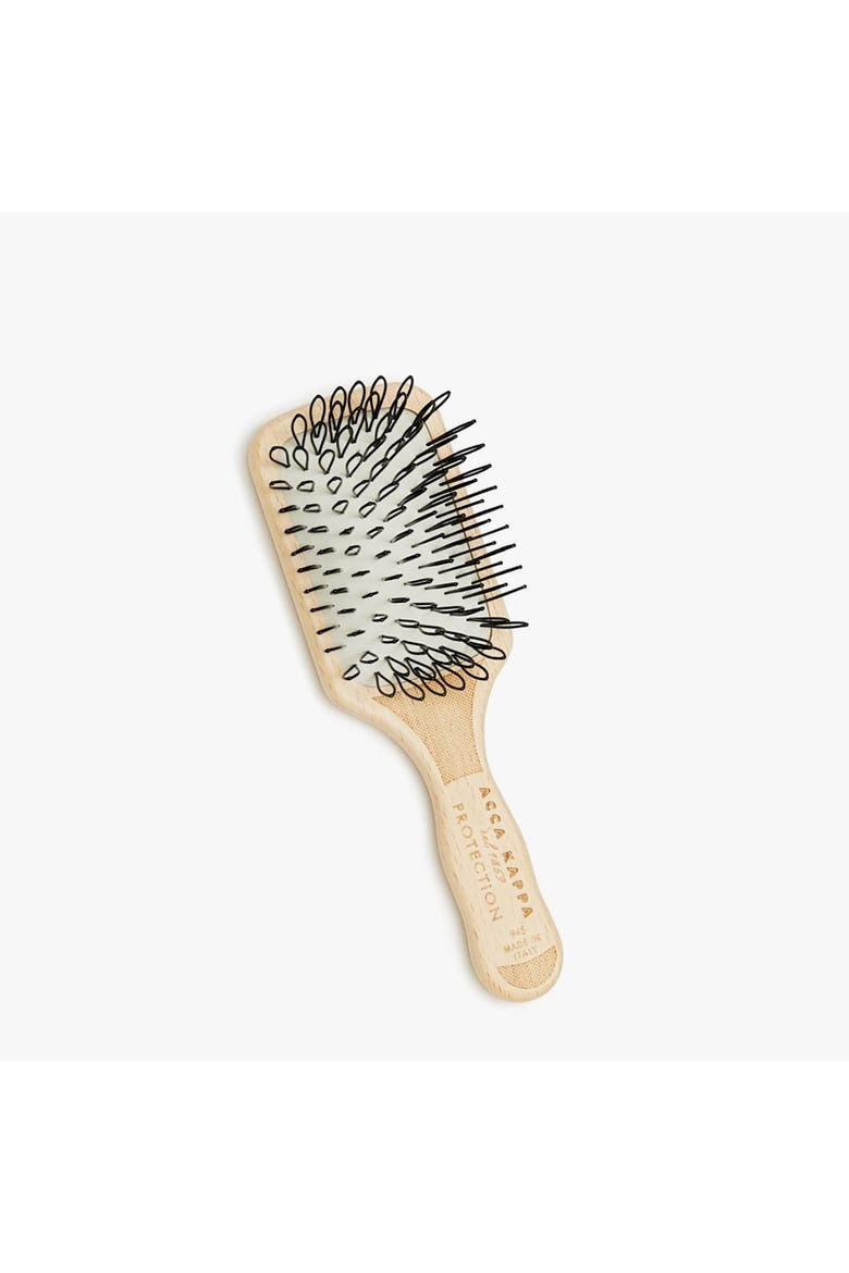 Protection Travel Paddle Beech Wood Brush - Looped Nylon, Main, color, Wood