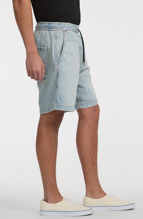 Guess Jeans Denim Drawstring Shorts In Gal1