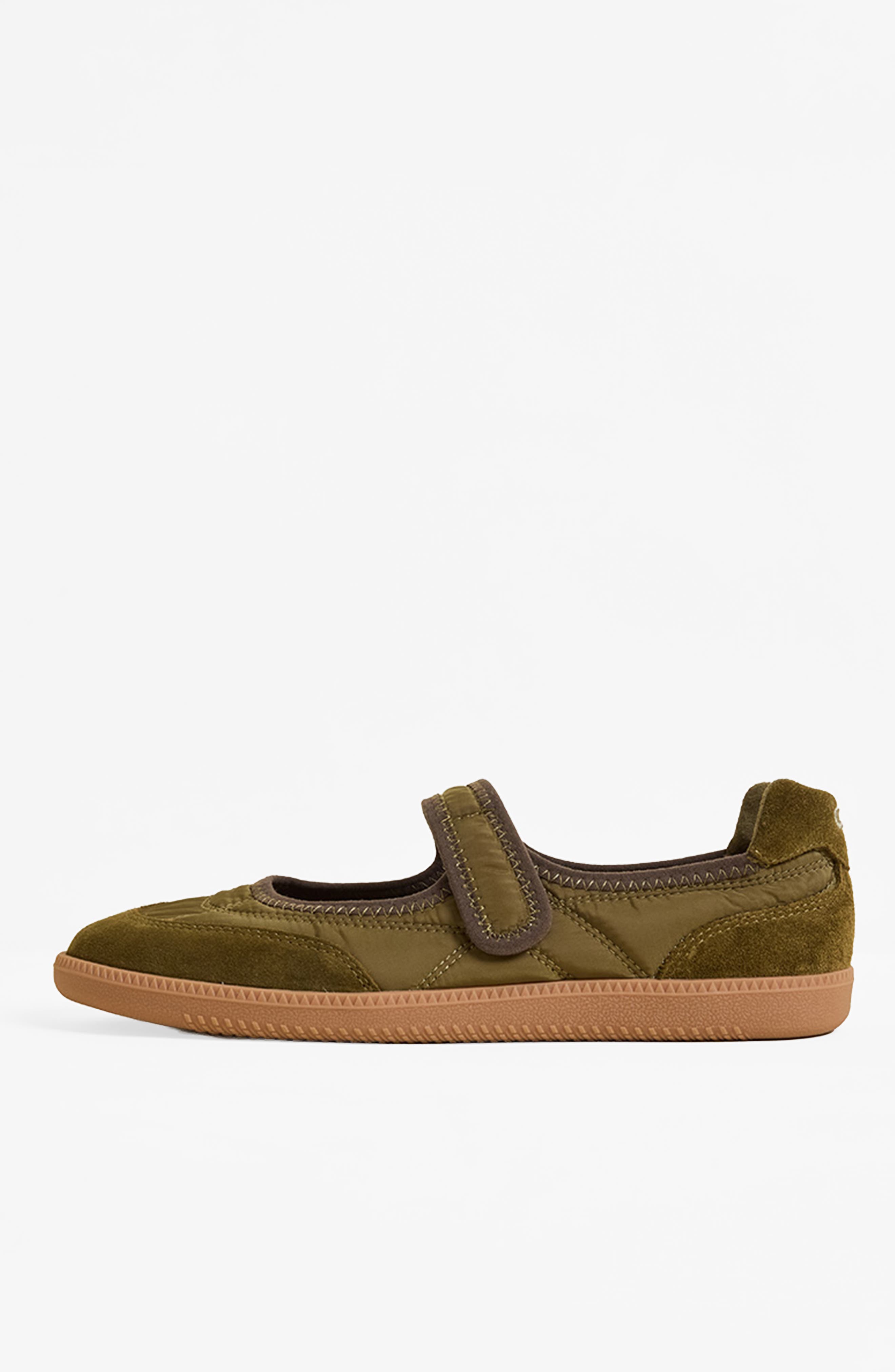 Charlotte Stone Garcia Ballet Sneaker, Alternate, color, Olive