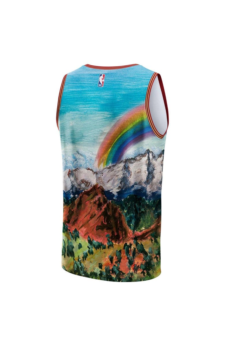 NBA X KIDSUPER Unisex NBA & KidSuper Studios by Fanatics Blue Denver Nuggets Hometown Jersey, Alternate, color, Blue