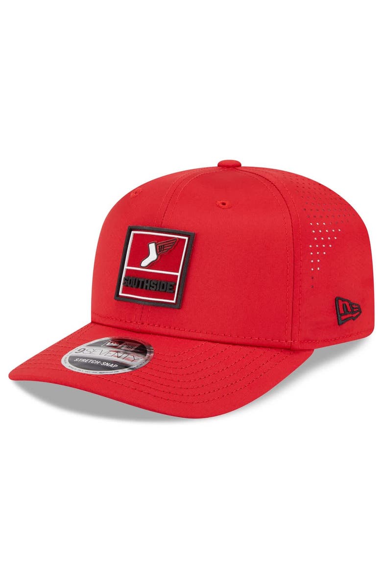 New Era Men's New Era Red Chicago White Sox 2025 City Connect Fan Pack 9SEVENTY Adjustable Hat, Main, color, Red