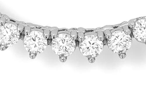 Melinda Maria Not Your Basic Cubic Zirconia Necklace In Silverhite