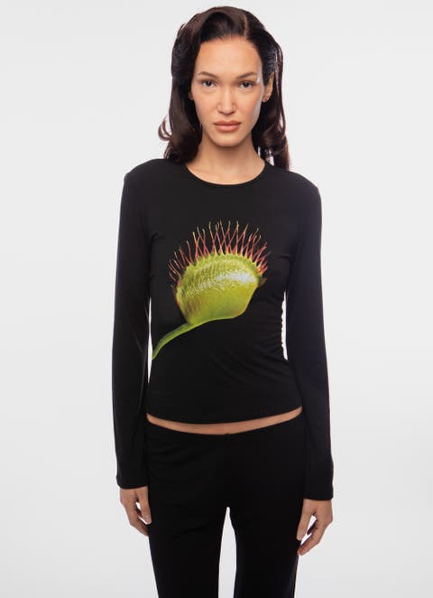 Heidi Carnivorous Long Sleeve Tee