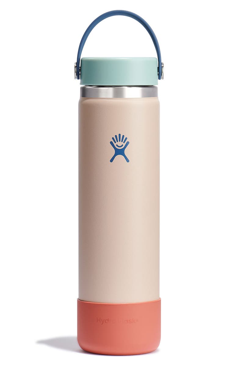 Hydro Flask 24-Ounce Wide Water Bottle with Flex Cap & Boot, Main, color,