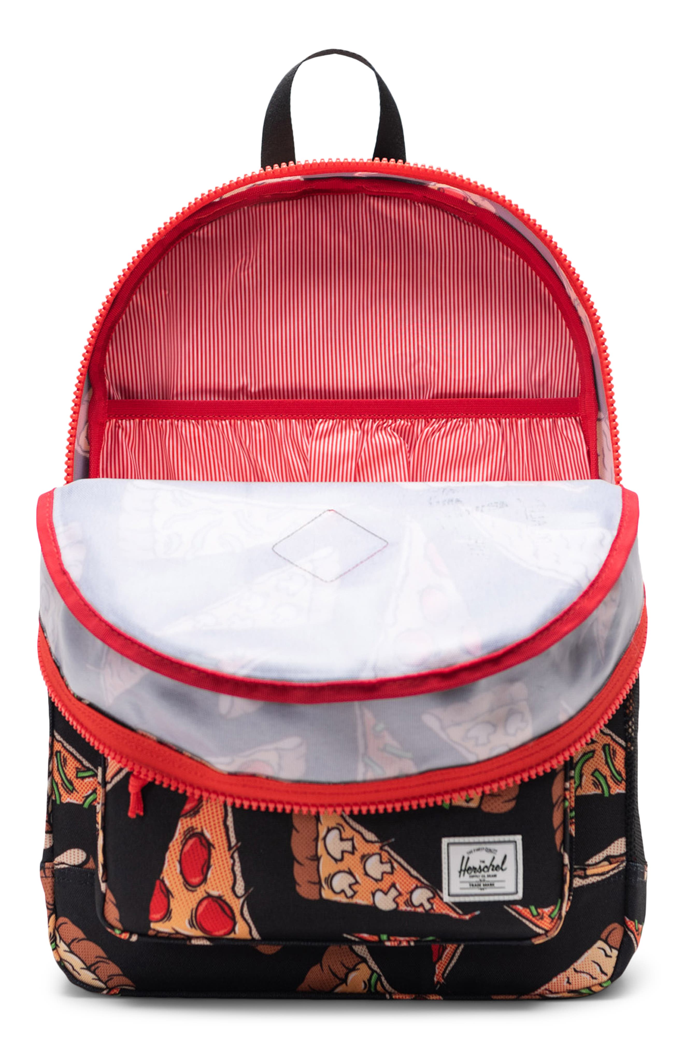 Herschel Supply Co. Kids' Heritage Youth Backpack, Alternate, color, Pizza Party