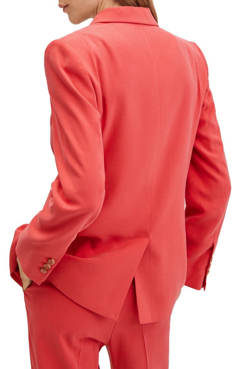MANGO Double Breasted Suit Blazer, Alternate, color,
