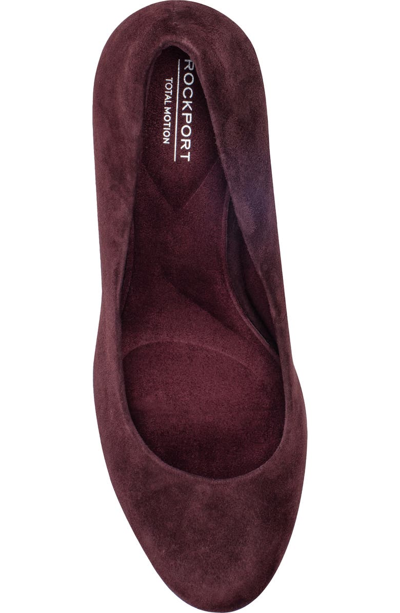 Rockport Carmen Pump, Alternate, color, Dark Red