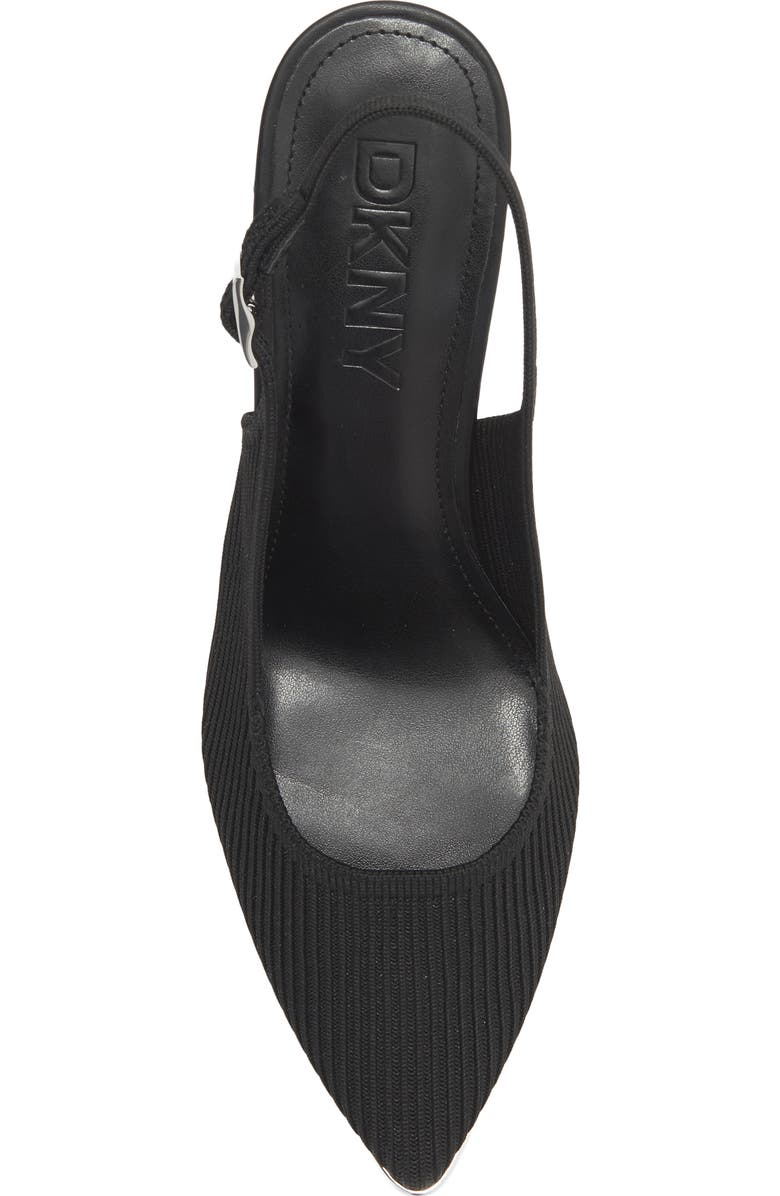 DKNY Preston Slingback Pump, Alternate, color, Black