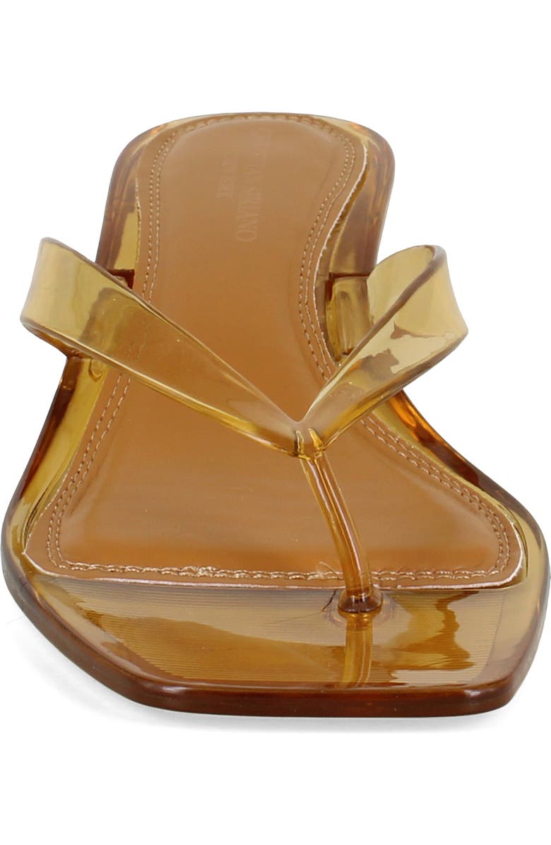 Christian Siriano Yash Kitten Heel Sandal, Alternate, color, Light Brown