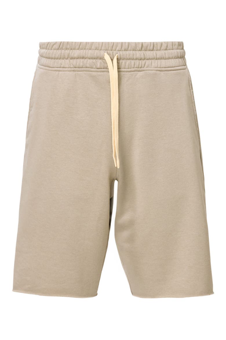 AllSaints Helix Straight Fit Cotton Blend Sweat Shorts (Men