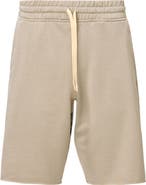 AllSaints Helix Straight Fit Cotton Blend Sweat Shorts