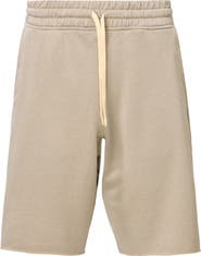 AllSaints Helix Straight Fit Cotton Blend Sweat Shorts