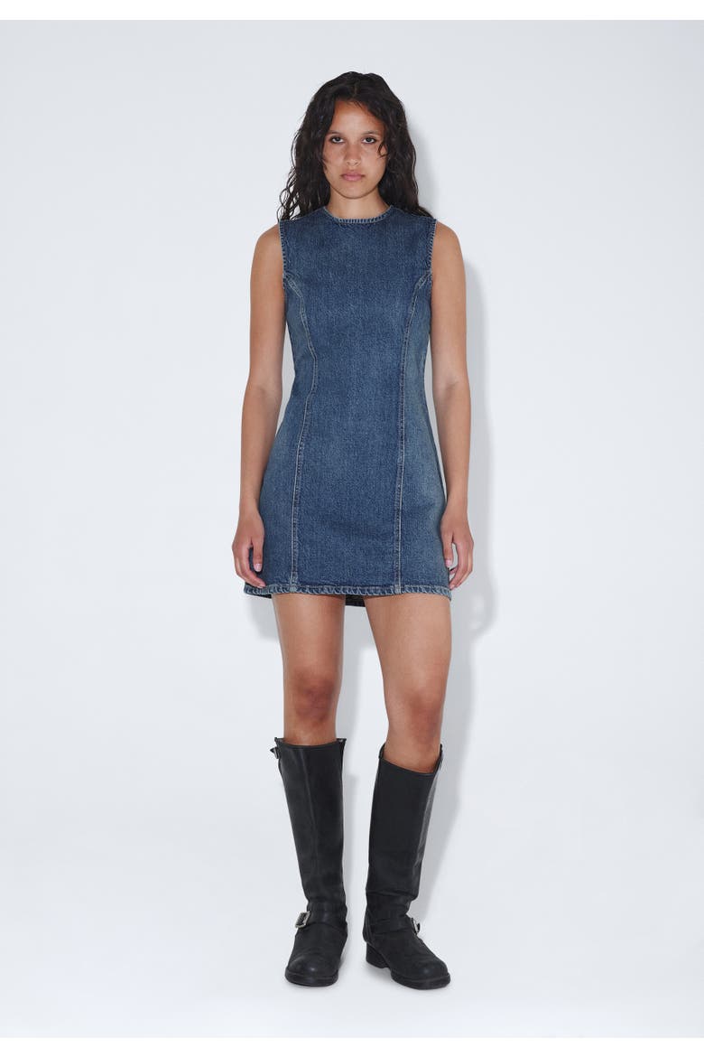 Calista Dress, Main, color, Bay Dark Used Vintage