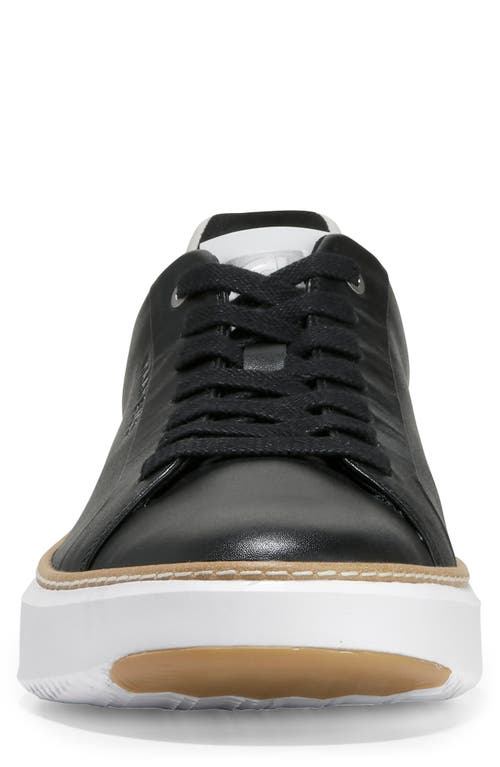Cole Haan Grand Pro Topspin Leather Trainers In Multi