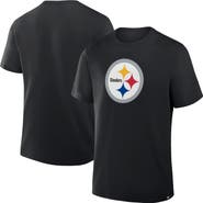 FANATICS Men's Fanatics  Black Pittsburgh Steelers Legacy Cotton T-Shirt