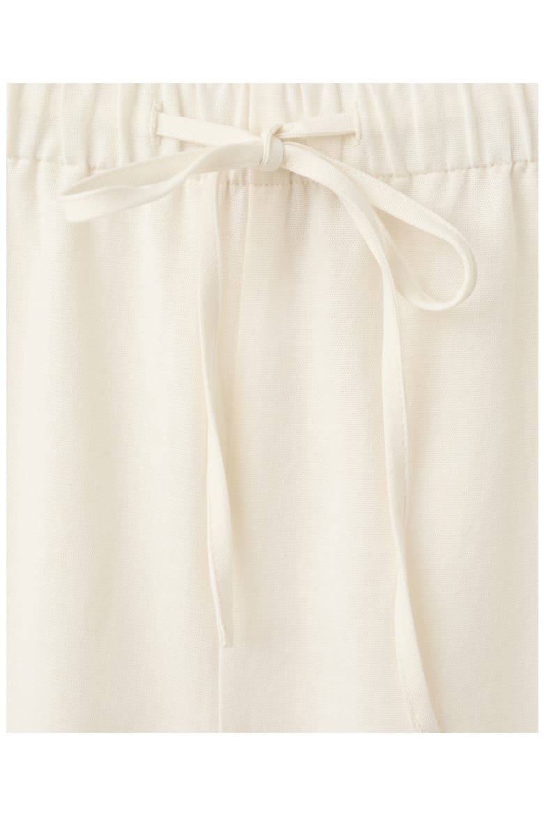 Wide Leg Openwork Embroidered Pants, Alternate, color, OFF WHITE