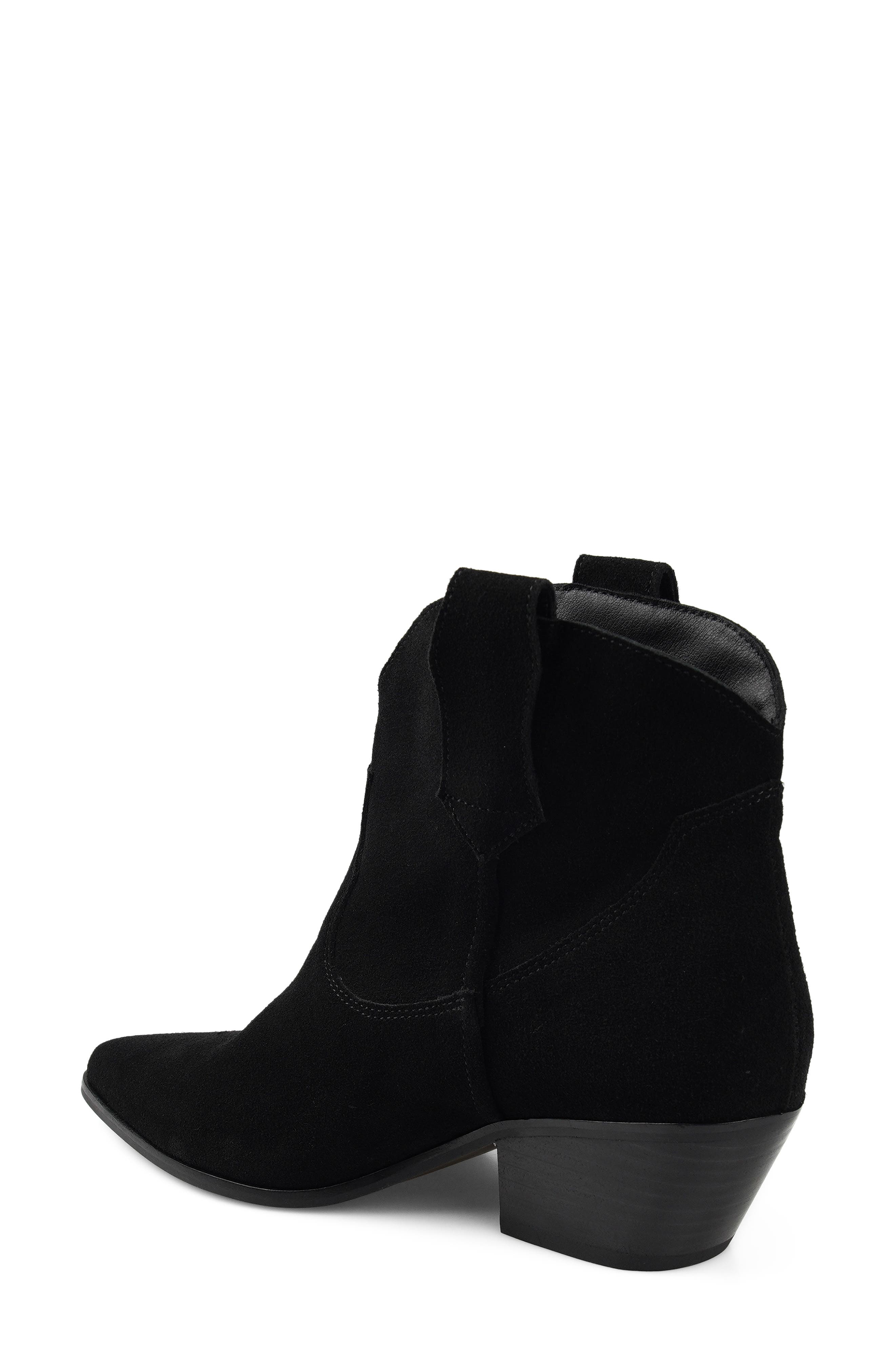 Artisan Crafted By Zigi Izzy Western Boot, Alternate, color, Black Suede