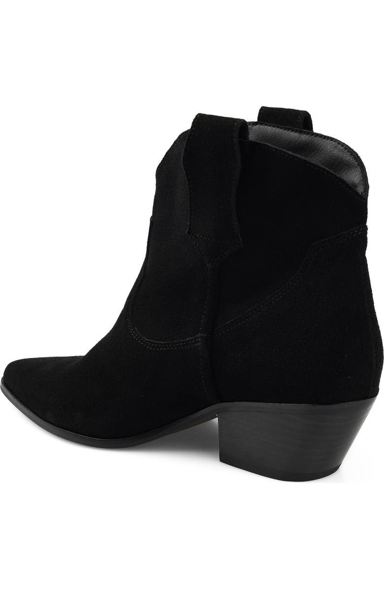 Artisan Crafted By Zigi Izzy Western Boot, Alternate, color, Black Suede