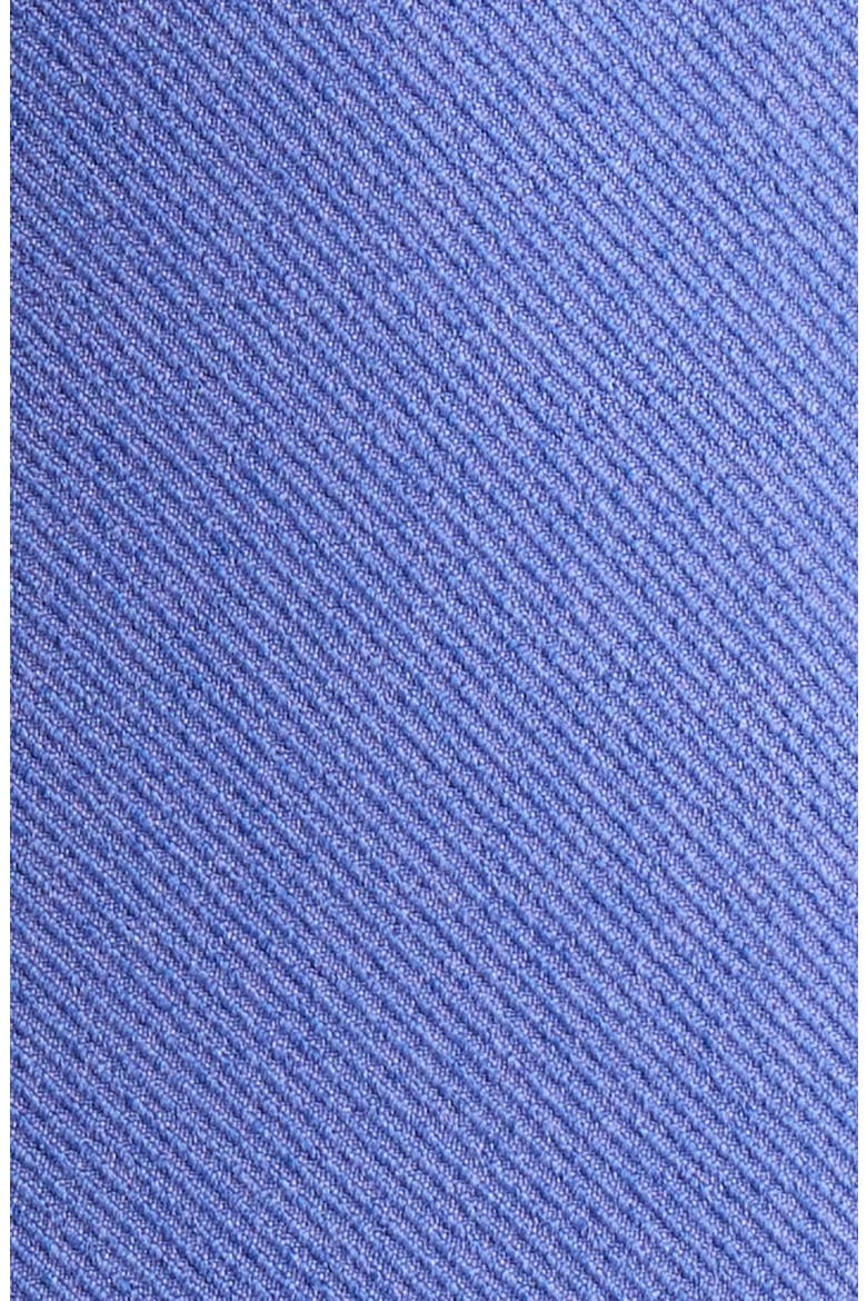 Double Breasted Twill Blazer, Alternate, color, DEEP PERI