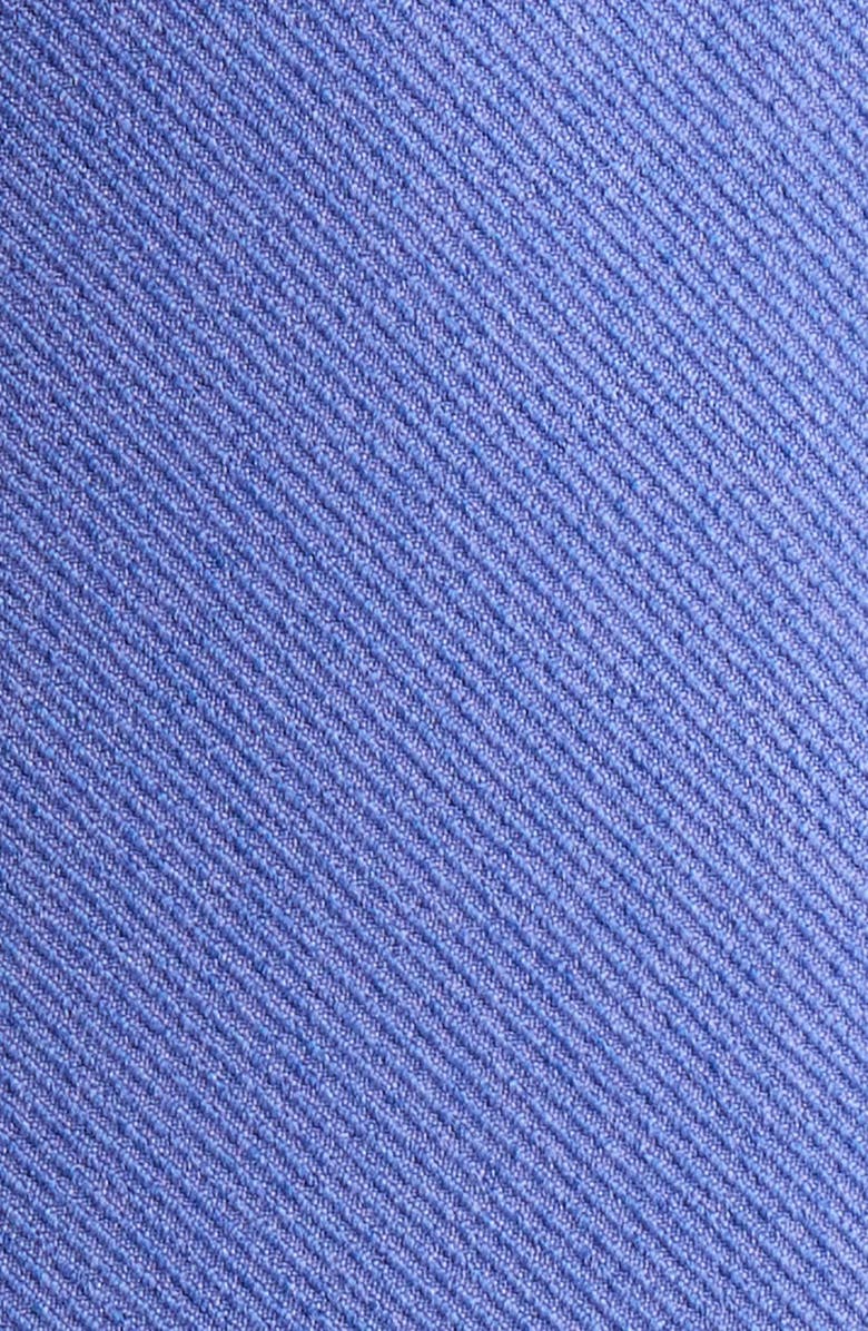 Tahari ASL Double Breasted Twill Blazer, Alternate, color, Deep Peri