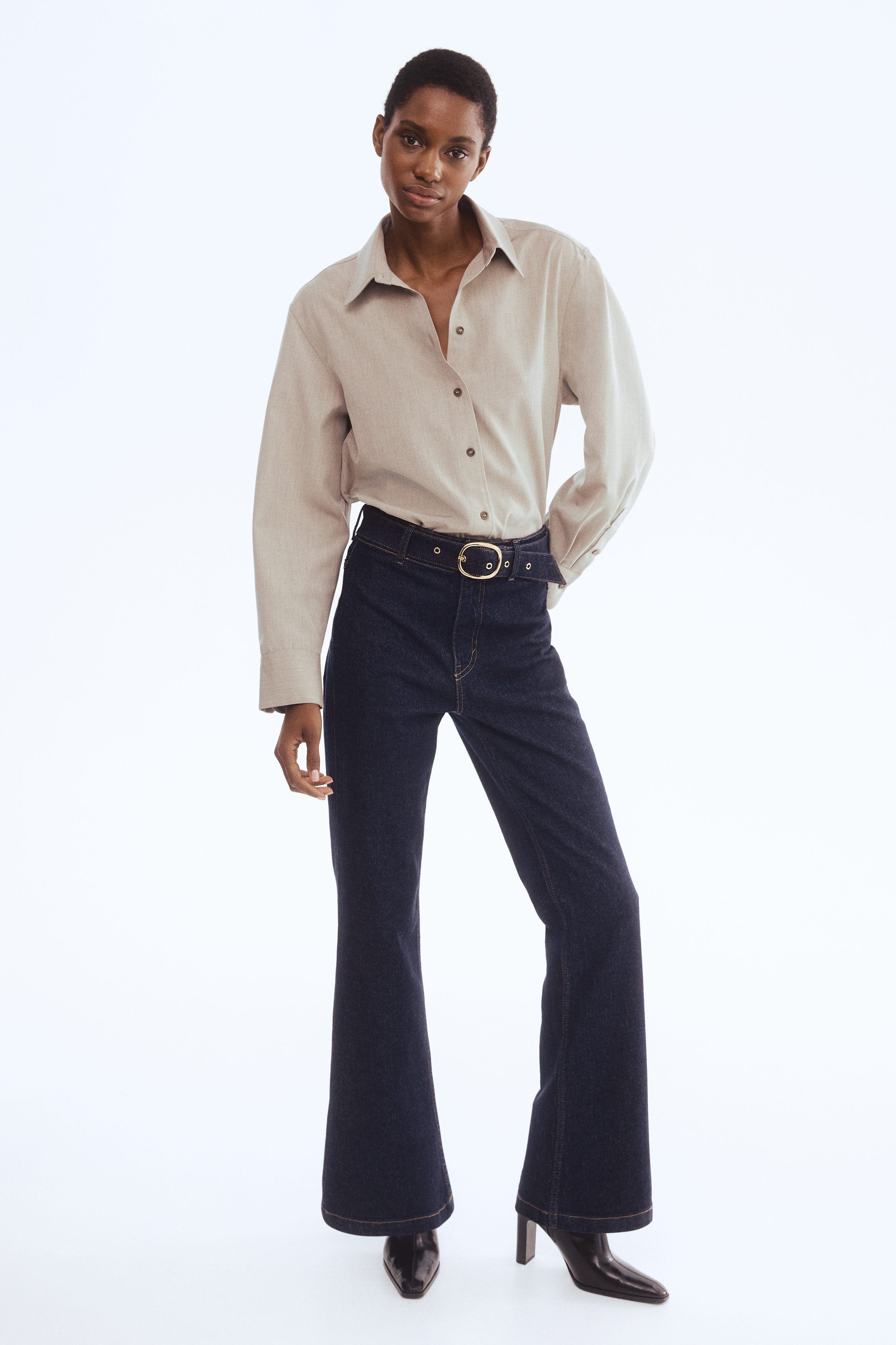 Flared High Jeans - image 2