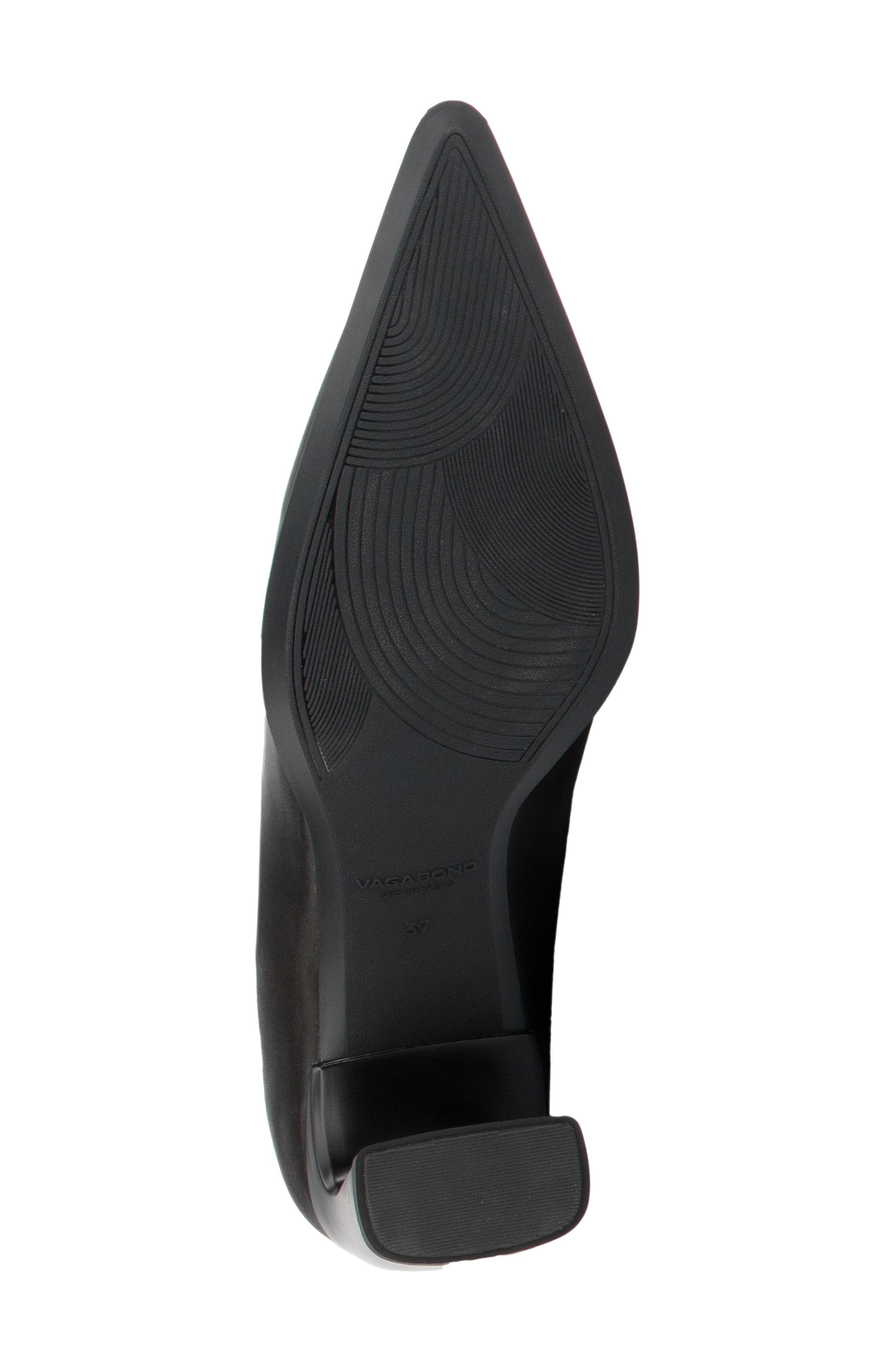 Ilona Pointed Toe Sock Boot, Alternate, color, BLACK