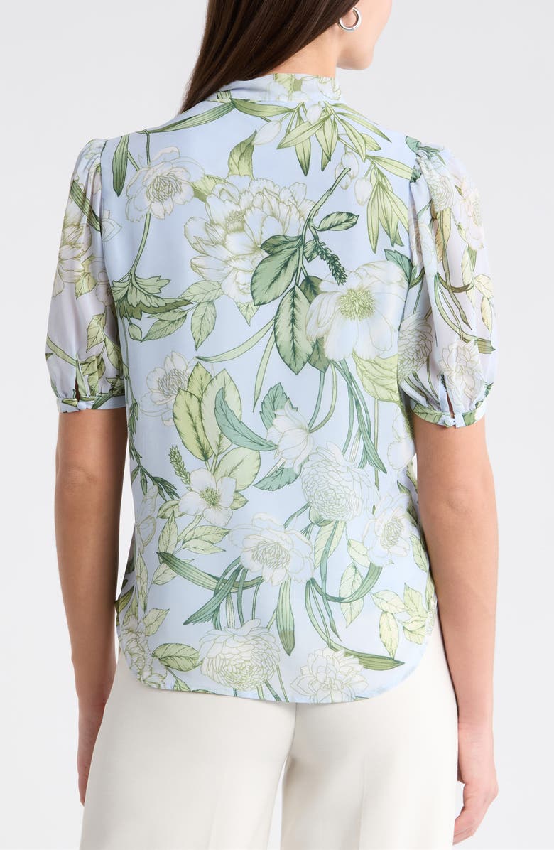 SUGARLIPS Serenade Bloom Rayna Bow Puff Sleeve Top, Alternate, color, 