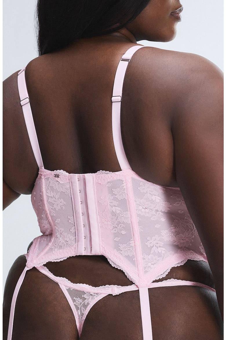 At First Sight Bustier, Alternate, color, VELOUR PINK