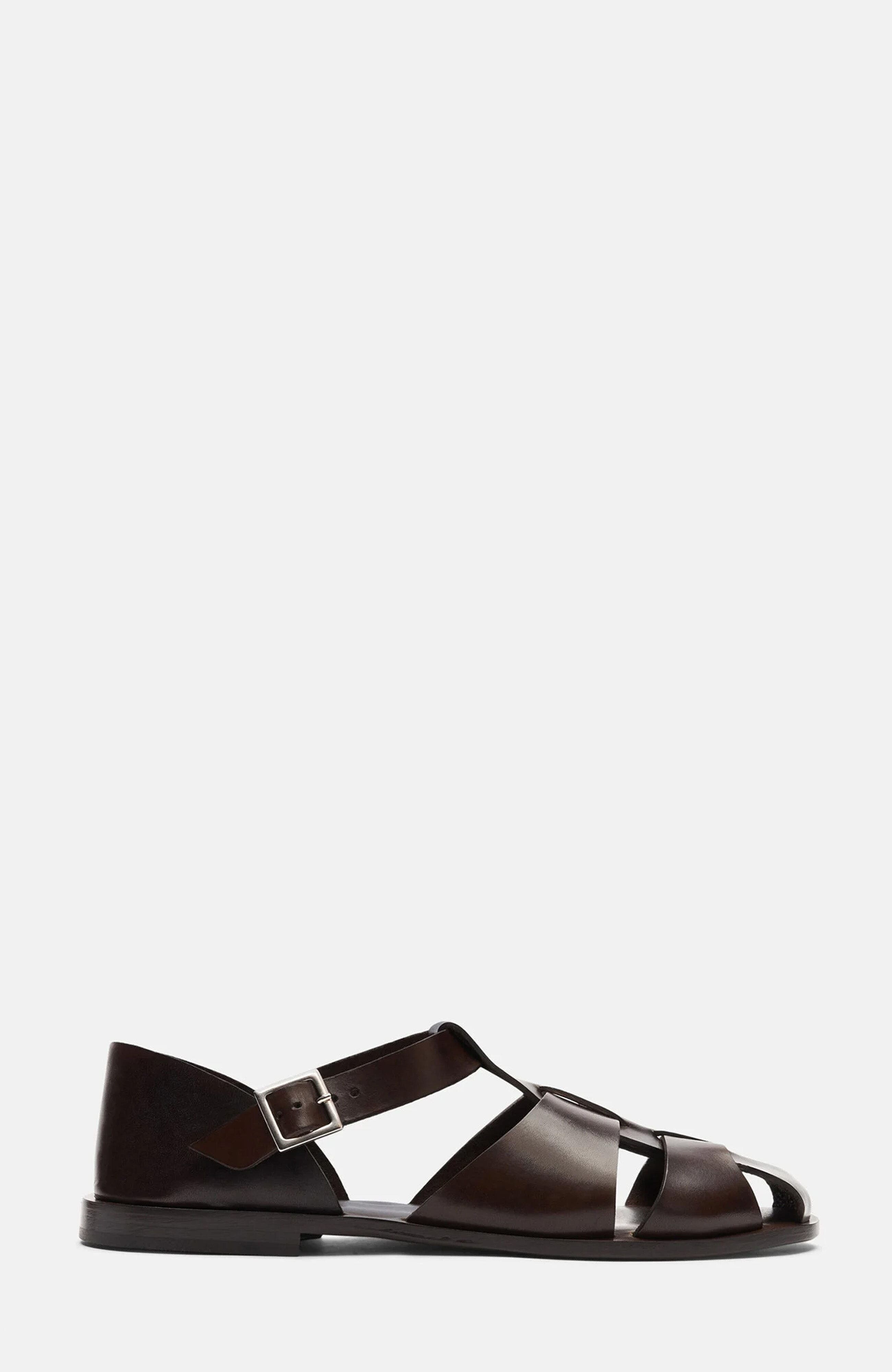 Apollo Sandals, Alternate, color, Brown - Calf