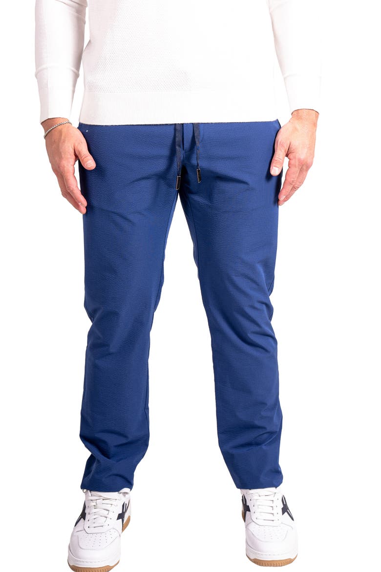 Resistancenavy Blue Drawstring Pants, Main, color, BLUE