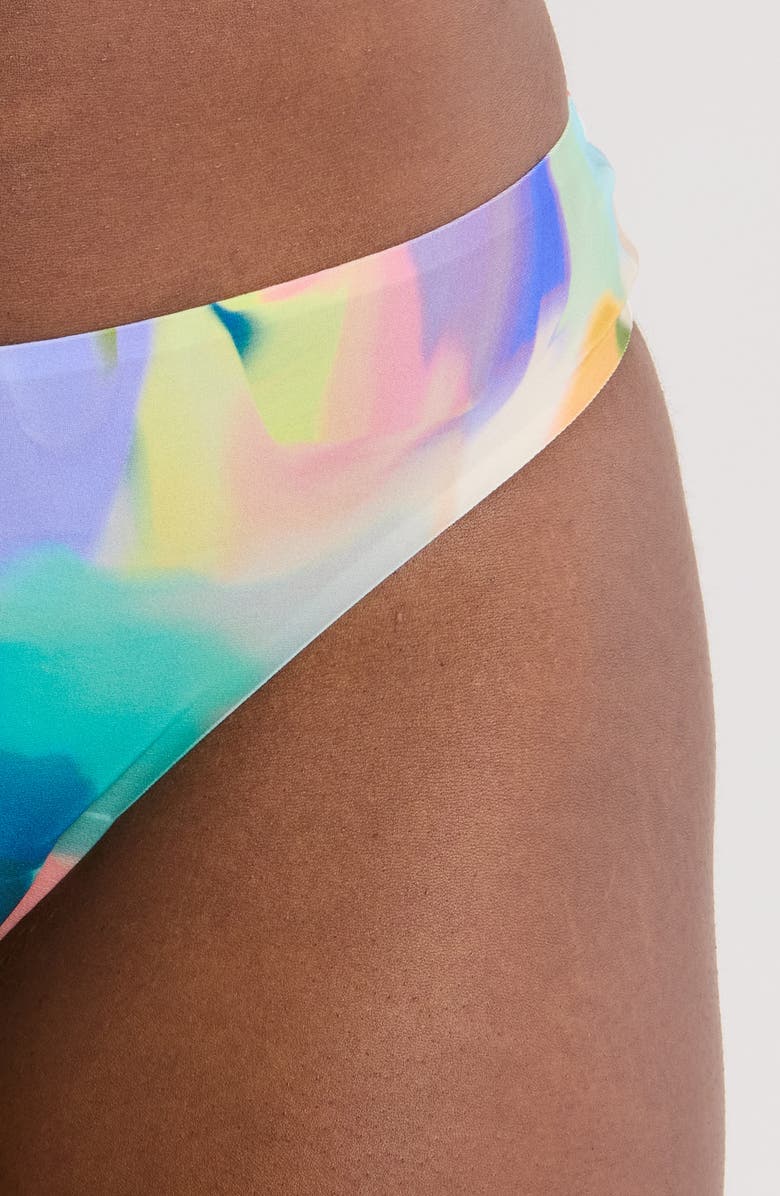 MeUndies Dreamseam Thong, Alternate, color, Paint Blends