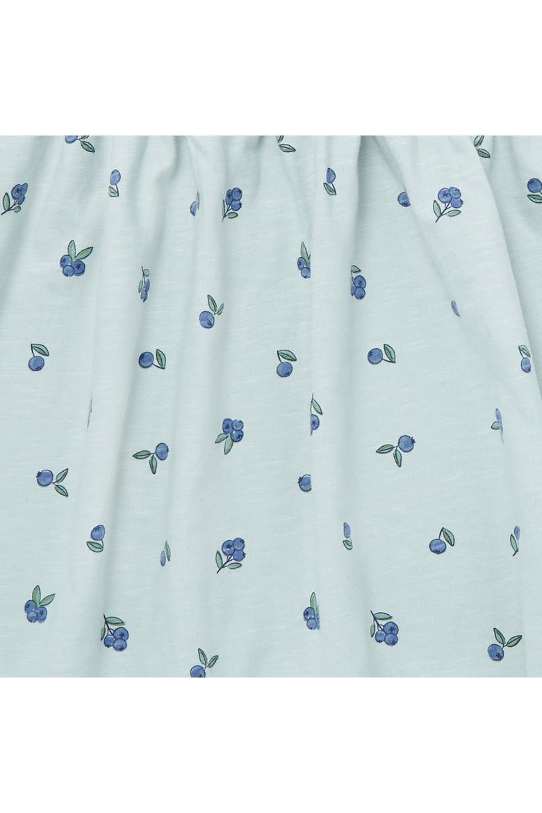 Bow Back Dress, Alternate, color, Blueberries