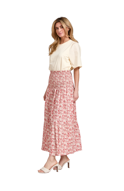 Taylor Tillman Leah Skirt In Red