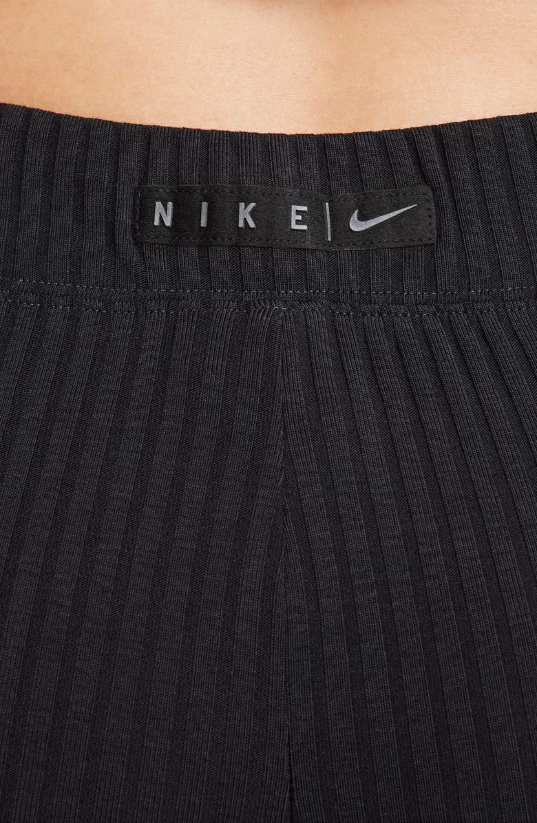 Nike High Waist Rib Jersey Pants, Alternate, color, 