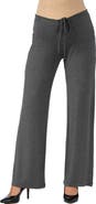 24seven Comfort Apparel Maternity Drawstring Lounge Pants