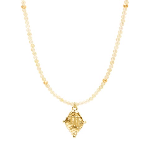 Scorpio Zodiac Choker Necklace